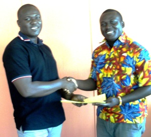 Suncity FM CEO exchange program agreement with Kumasi Center founder